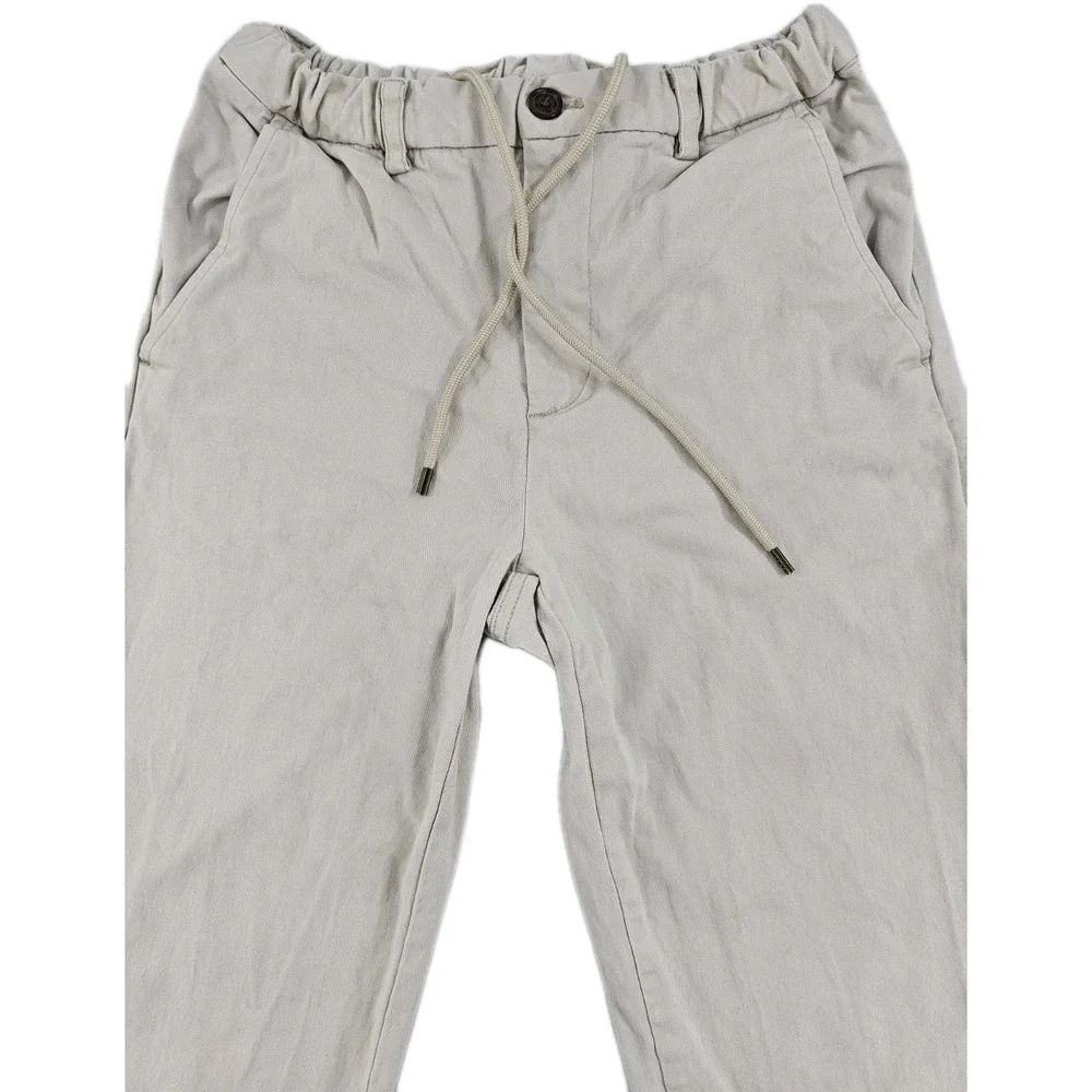 Brooks Brothers Jogger Chino Elastic Waist Drawstring Mens 30x30 beige Pant